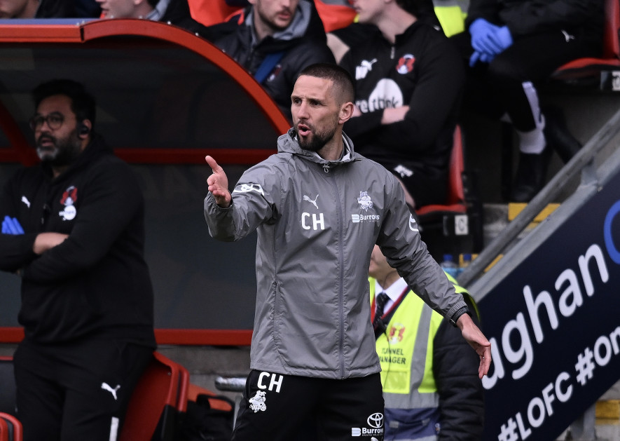 Main image for Reds host Posh in Conor’s first home game in permanent role