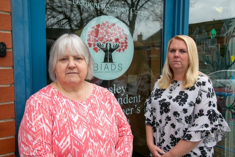 Linda Pattison and Lesley Shipley.