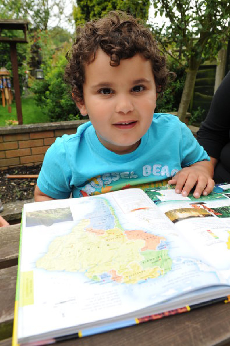 Main image for Child 'genius' Sherwyn amazes medics