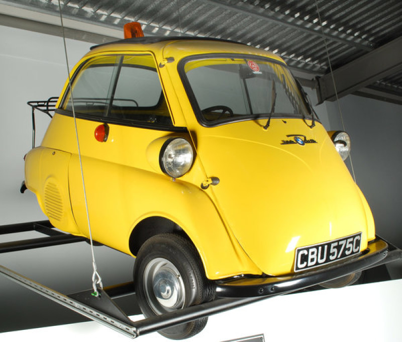 Main image for Star's bubble car to go on show at new care home