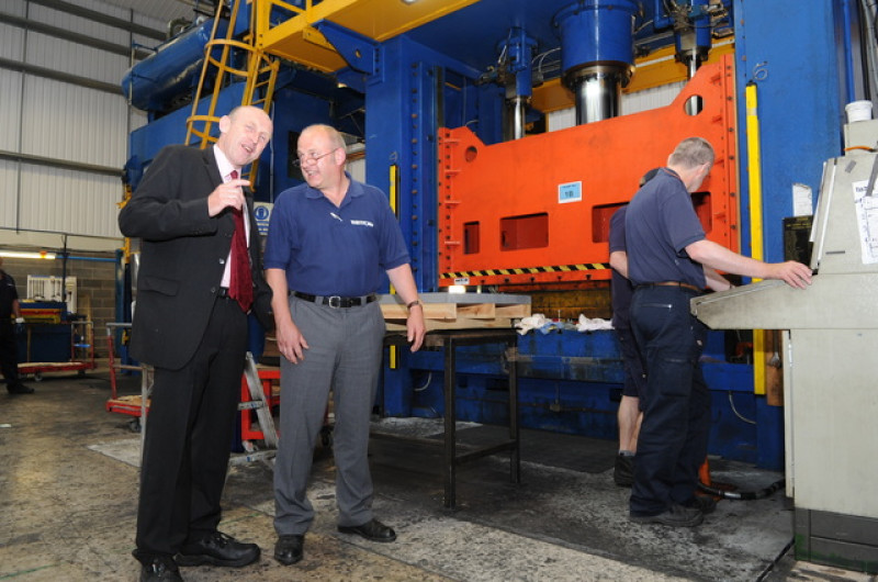 Main image for Manvers manufacturer defies economic blues