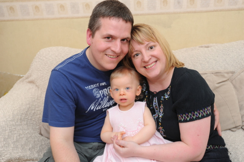 Main image for Parents raise £4k for Williams Syndrome charity
