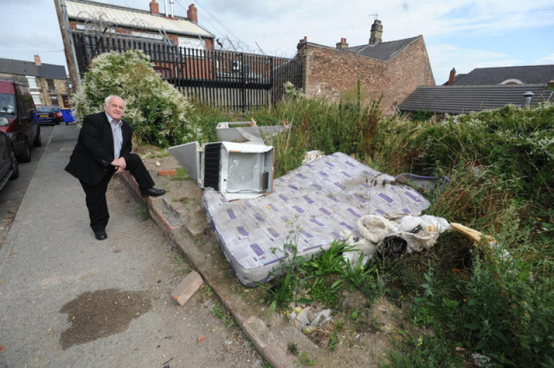 Main image for Fly-tipping site branded 'disgrace'
