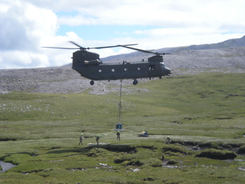 Main image for Barnsley airman's war grave completed in Highlands