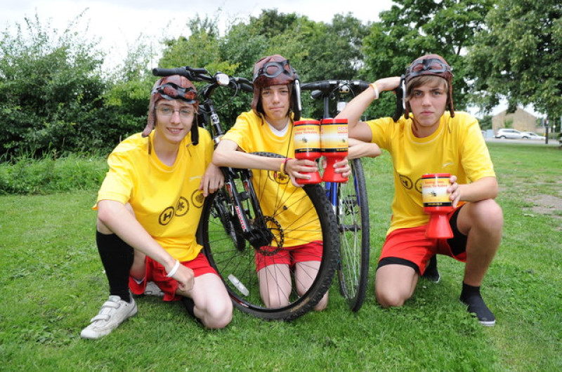 Main image for Chocs away: bikers tackle 70-mile charity bike ride