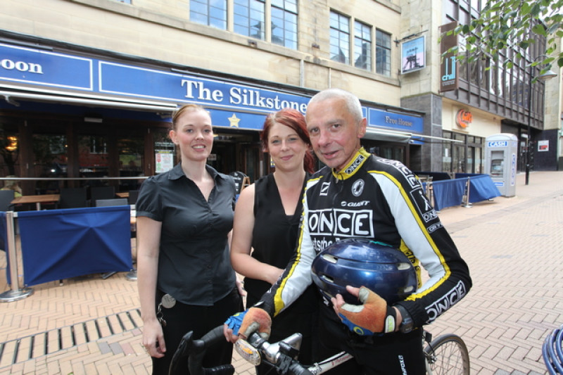 Main image for Charity bike ride turns into three-day adventure