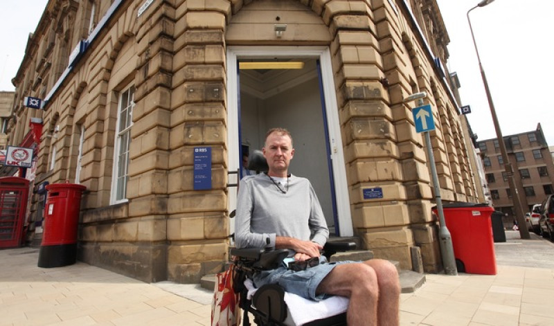 Main image for Man lambasts local bank