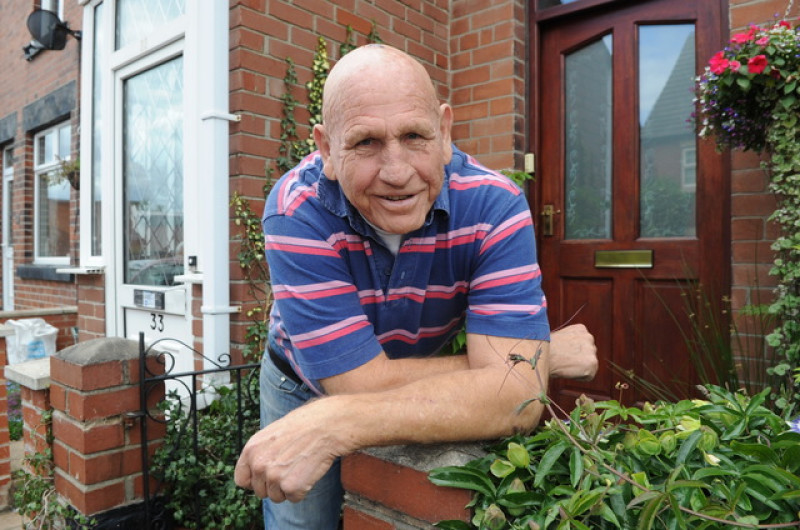 Main image for Ex-fireman battles breast cancer