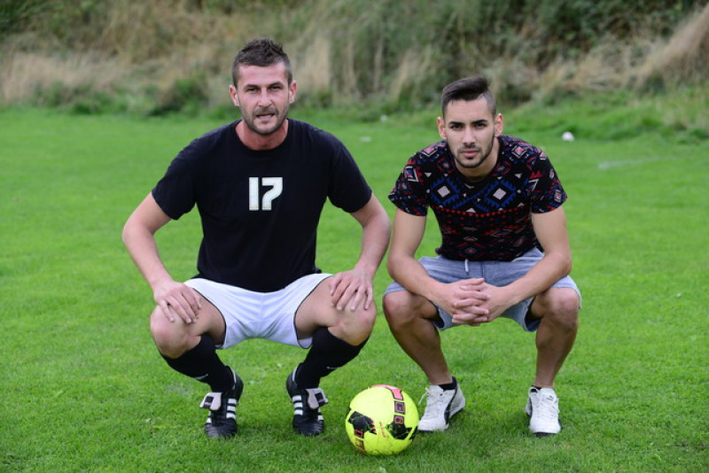 Main image for 'I want to play for Barnsley' says one of Kingstone United's two Romanian ex pros