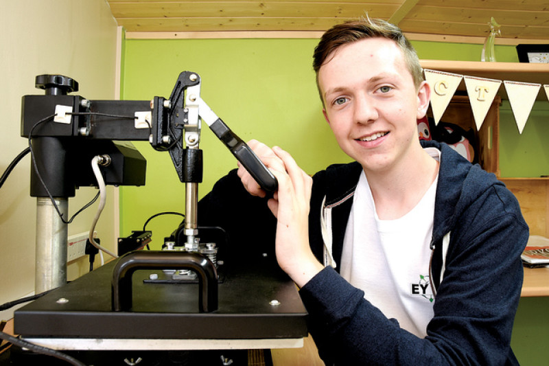 Main image for Teenager nominated for award after business success