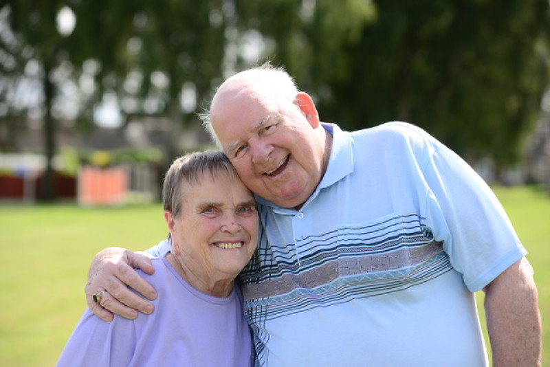 Main image for Wombwell lonely hearts celebrate long engagement
