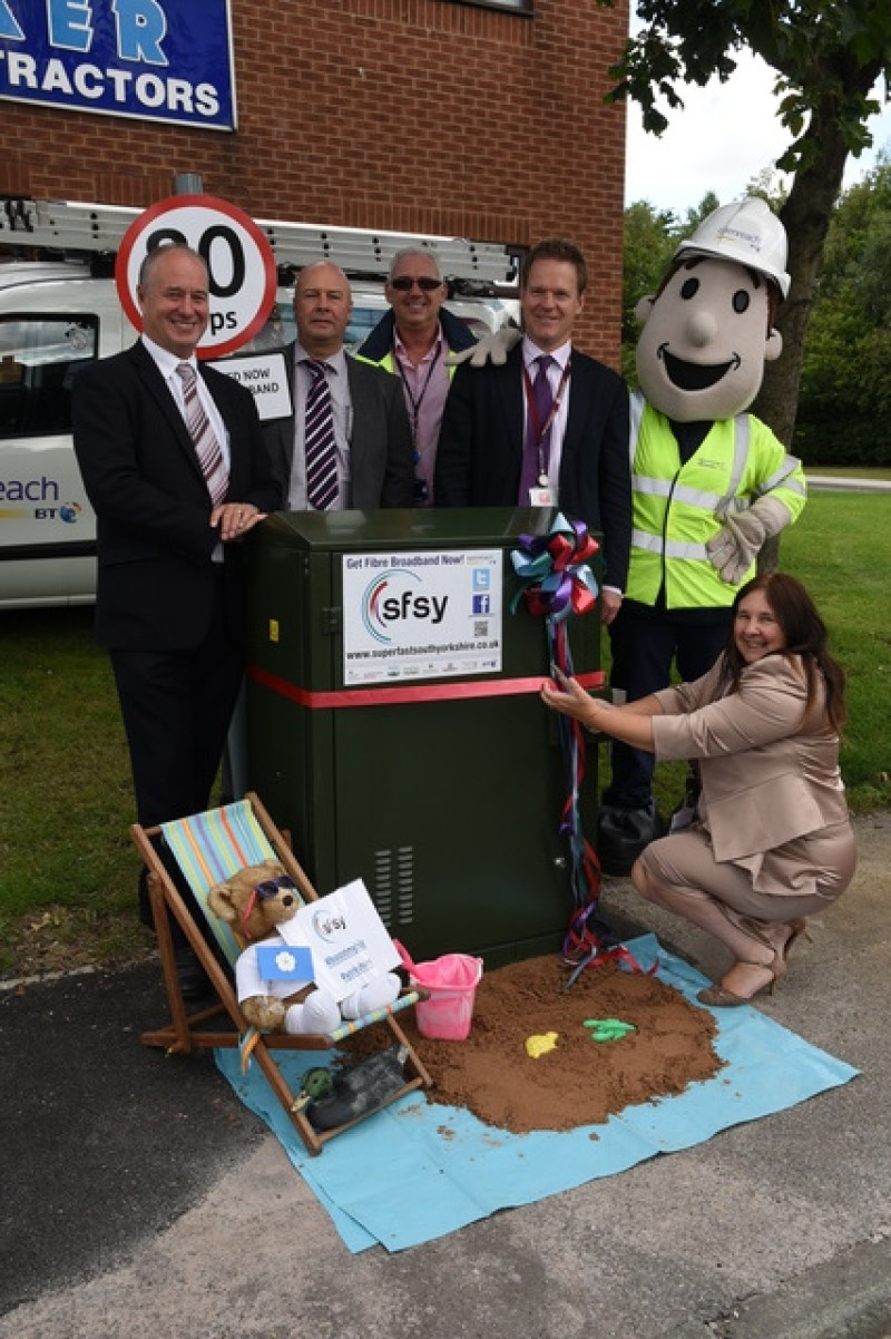 Main image for Superfast Broadband project launched for Barnsley