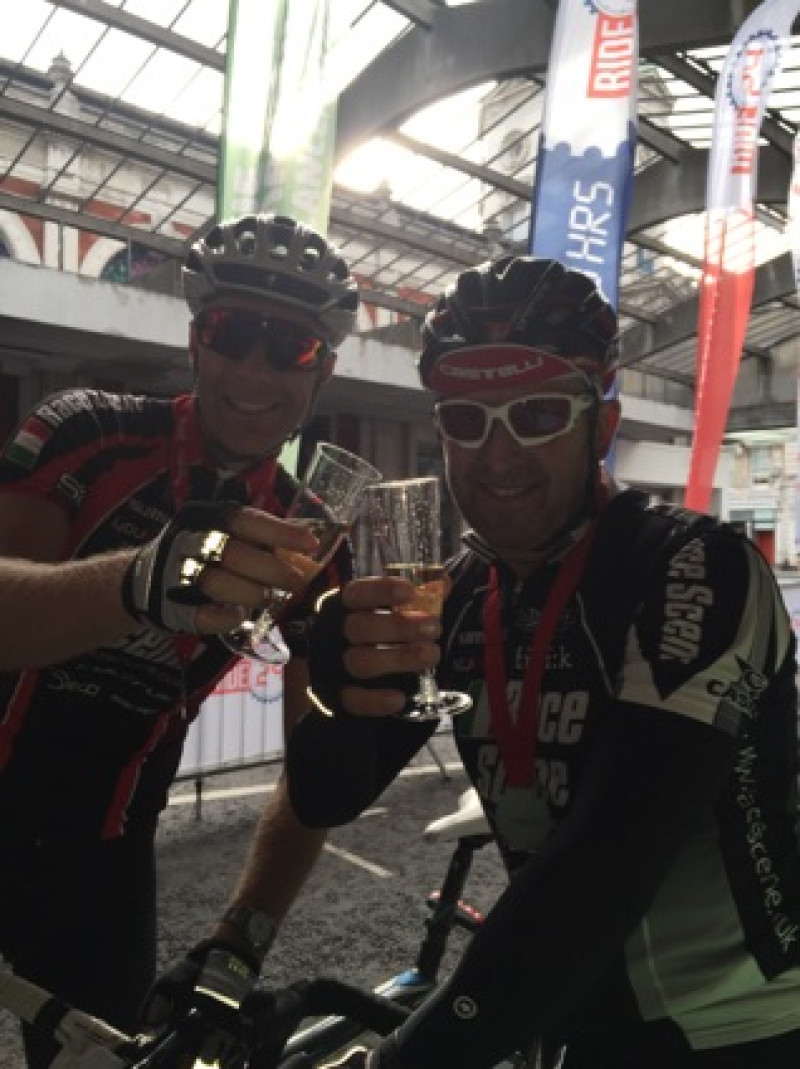 Main image for Cyclists complete charity bike ride