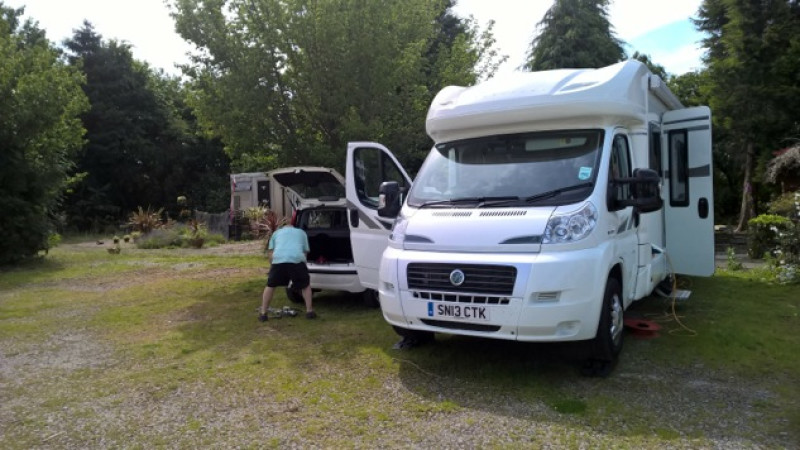 Main image for Couple offer reward for motor home information