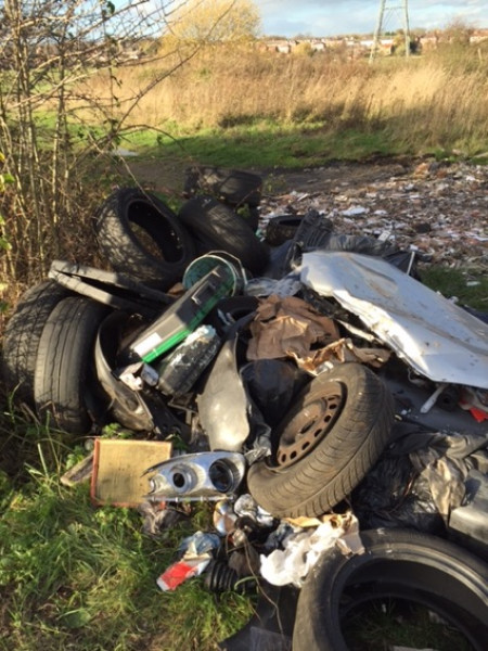 Main image for More fly-tipping at Royston hotspot