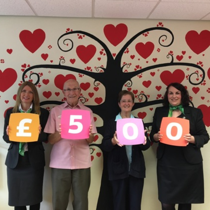Main image for Donations making a difference to dementia charity