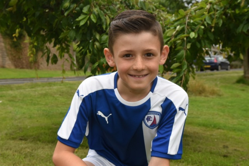 Main image for Max has footballing world at his feet
