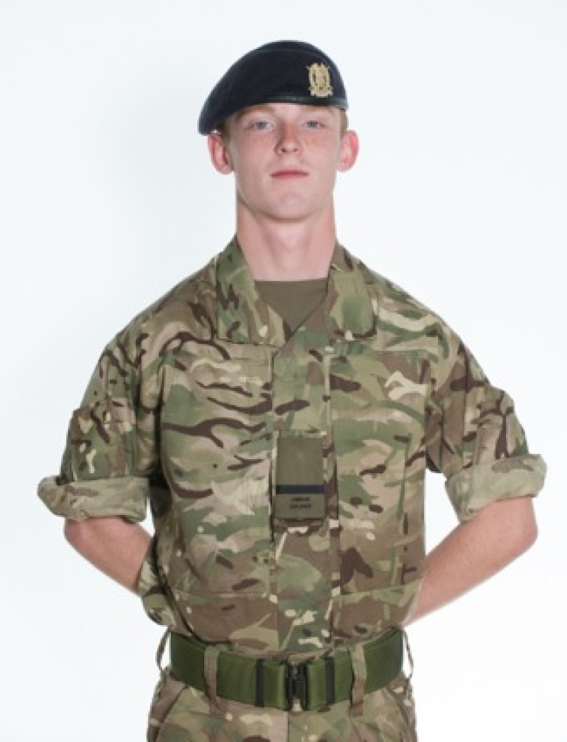 Main image for Former Horizon student graduates as junior soldier