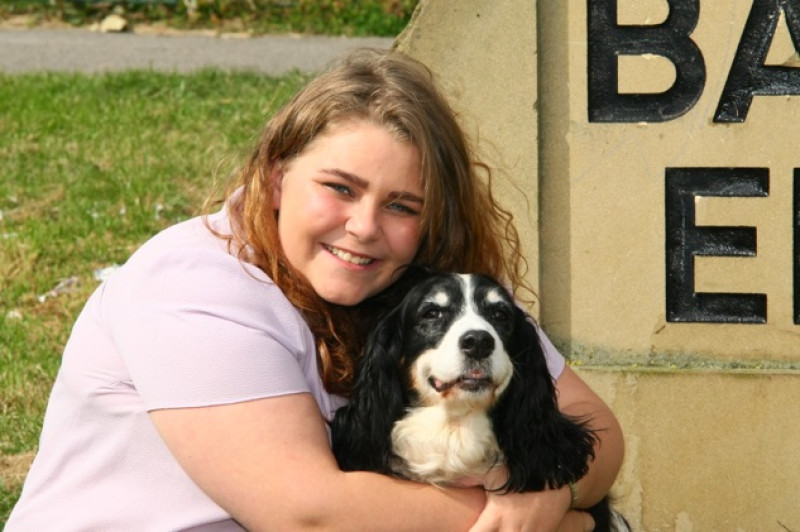 Main image for Teen says £100 pooch saved her life