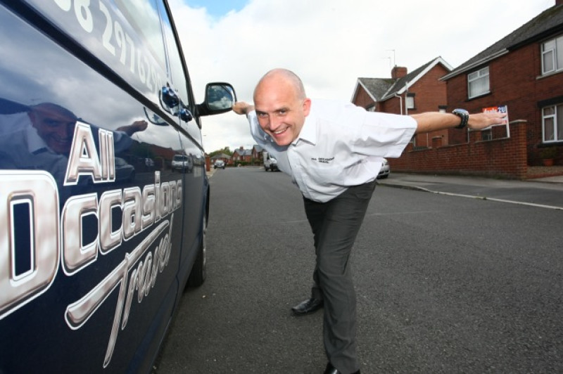 Main image for Taxi driver to tackle wing walk