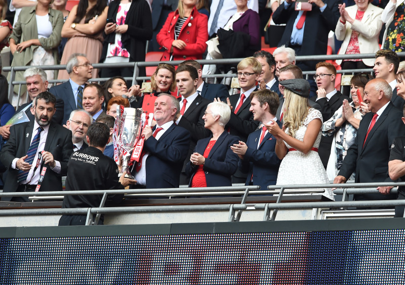 Main image for ‘Longest-serving’ owner Cryne aims to hand  self-sustainable club to fans in near future 