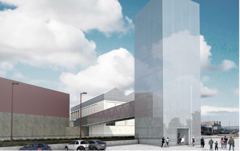 Main image for Footbridge still planned despite work to level crossing