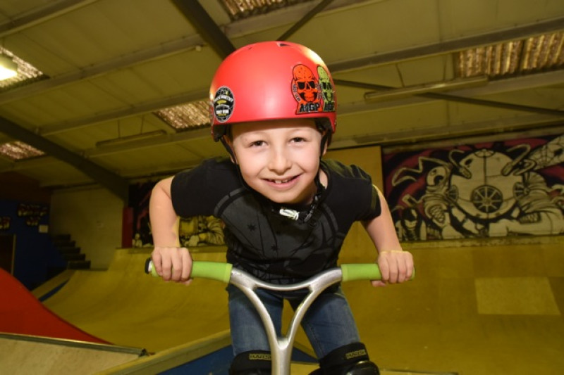 Main image for World’s youngest pro scooter rider nominated for dedication