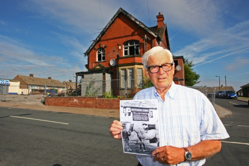Main image for Village landmark torn down