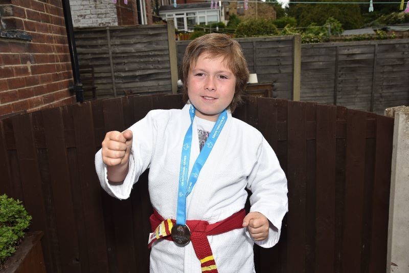 Main image for Kai claims special Olympics medal