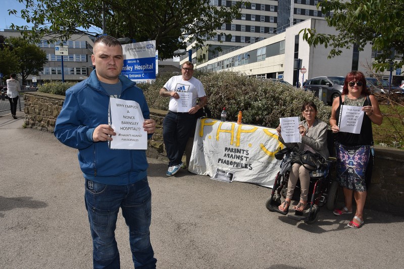 Main image for Protest over doctor with child porn conviction