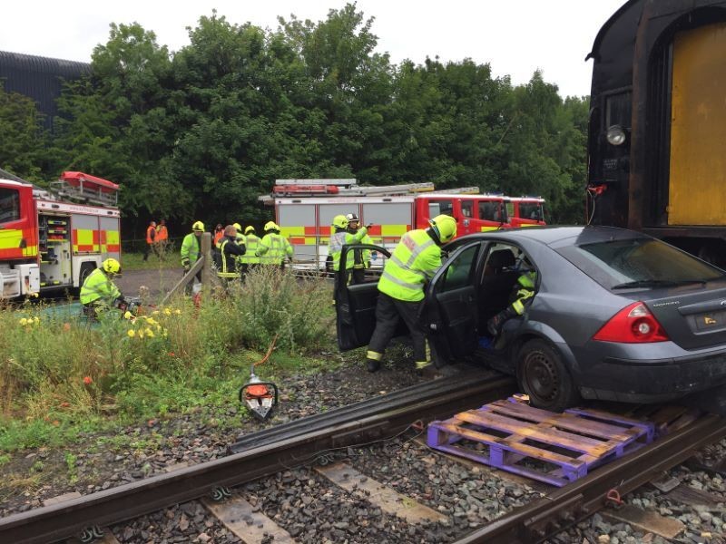Main image for Fire service tests major incident response