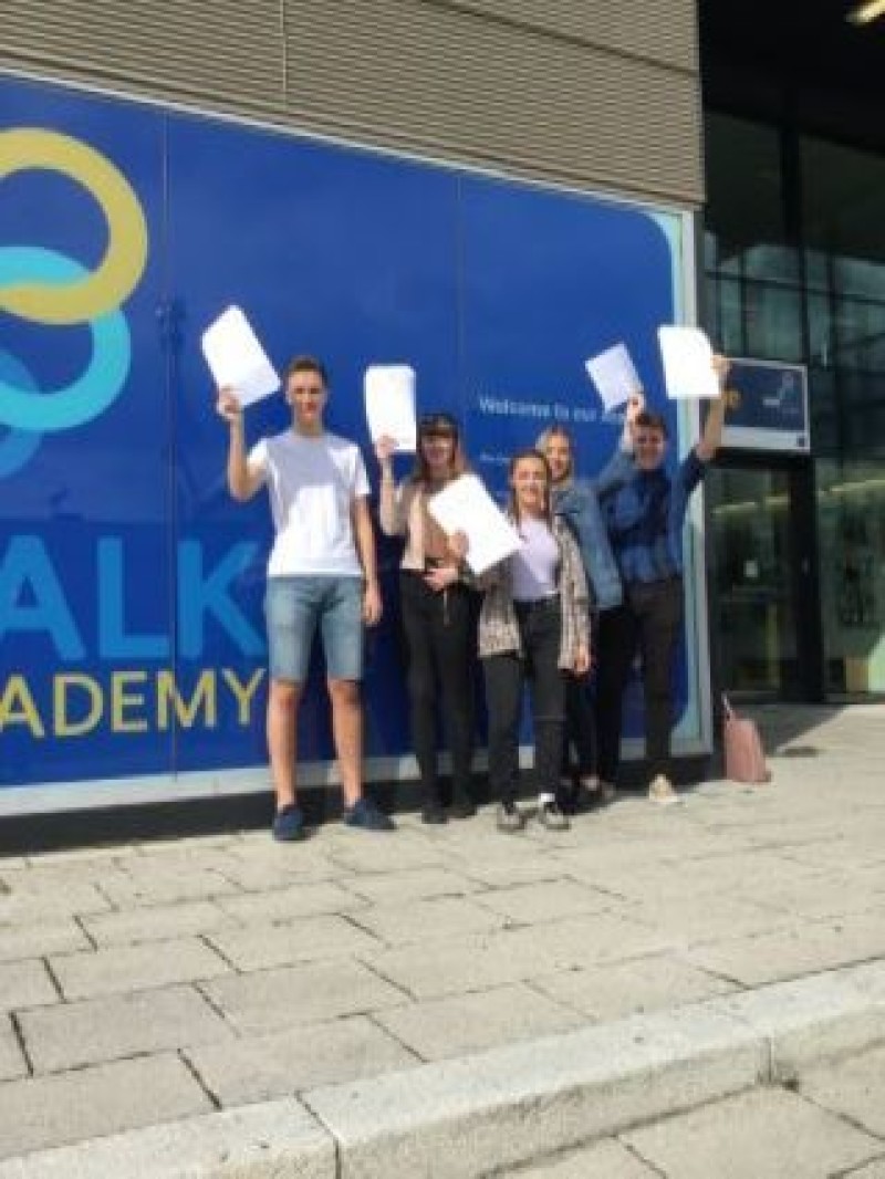 Main image for Kirk Balk students celebrate best ever results