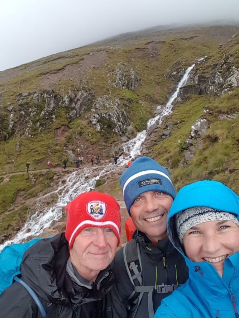Main image for Barnsley FC chaplain completes Three Peaks