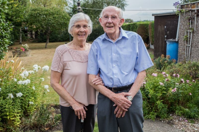Main image for Diamond couple request charity donations