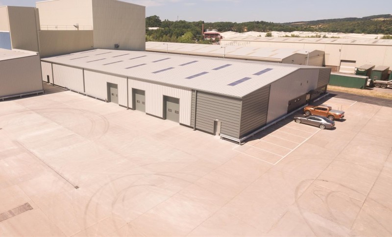 Main image for £1m spent to revamp industrial space