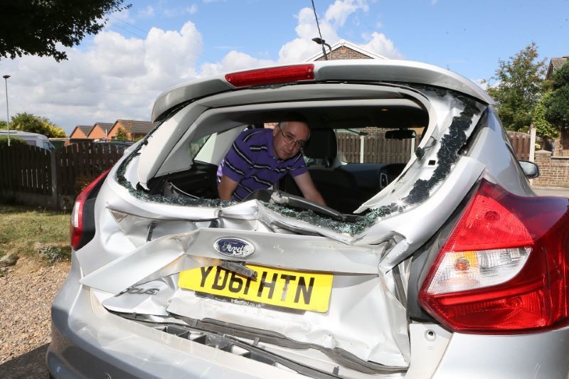 Main image for Motorist’s warning over ‘Incredible Hulk’ tractor