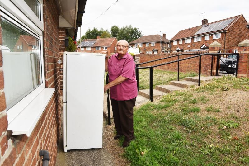 Main image for Pensioner is frozen out in bid to get rid of unwanted freezer