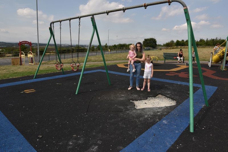 Main image for Kids can’t swing when they’re missing...