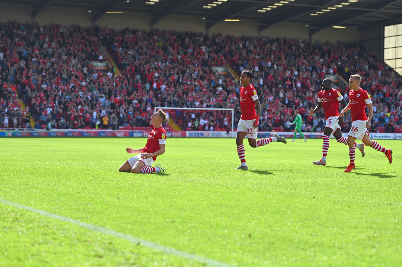 Main image for Scorer Woodrow pleased with 'massive improvement' despite late leveller 