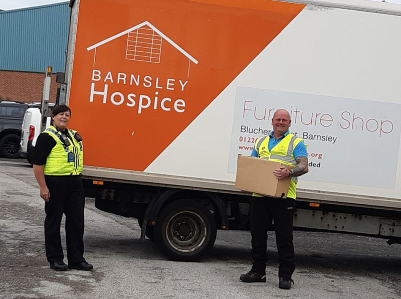 Main image for Hospice gets stolen goods back