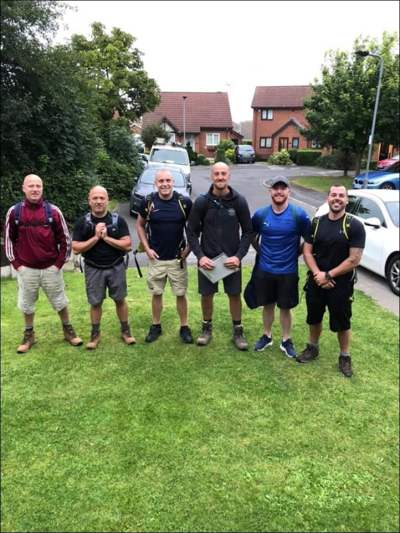 Main image for Shafton man raises cash for ill youngster