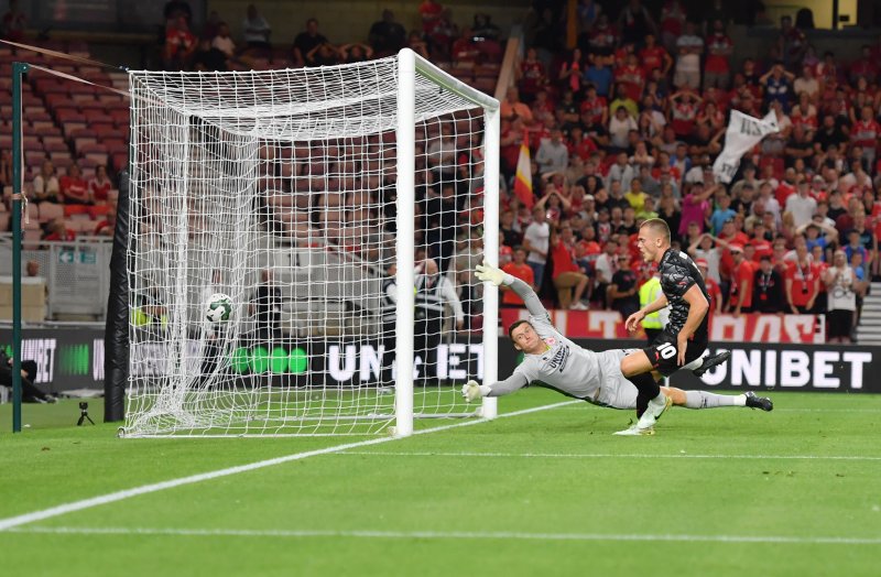 Main image for Plymouth miss went through Benson’s head before goal