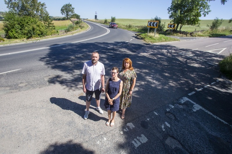 Main image for Brakes slammed on at road safety scheme