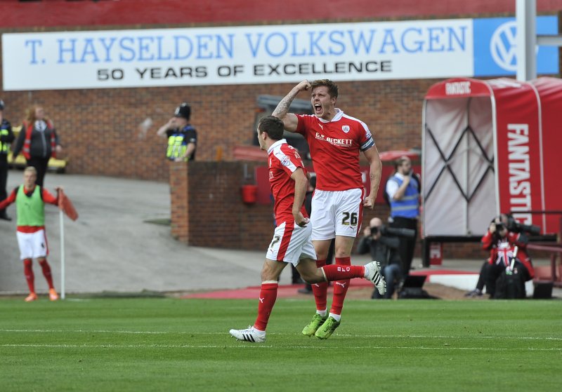 Josh Scowen and Alfie Mawson