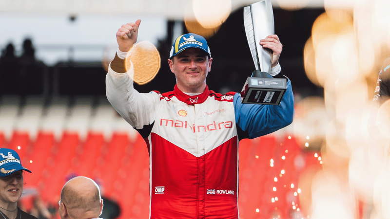 Oliver Rowland. Picture: Mahindra Racing