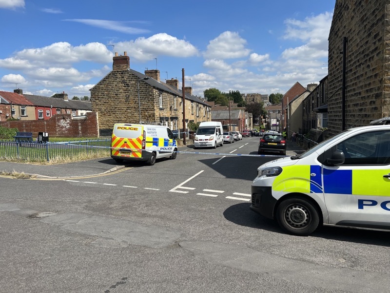 INCIDENT: Where police found the 22-year-old.