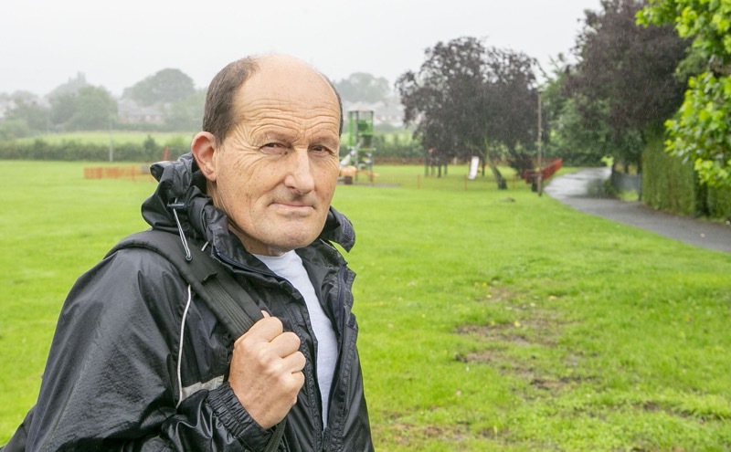 Keep Green Spaces: Garry Seymour thinks the royston area should keep as many green spaces as possible for people to enjoy. Picture Shaun Colborn PD092394