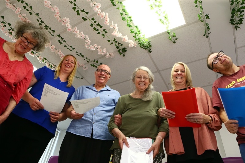 Age concern singalong session