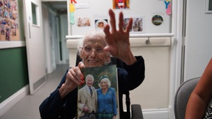 CELEBRATION: Kathleen Richmond celebrated her 107th birthday yesterday. Picture: Scott Firth.