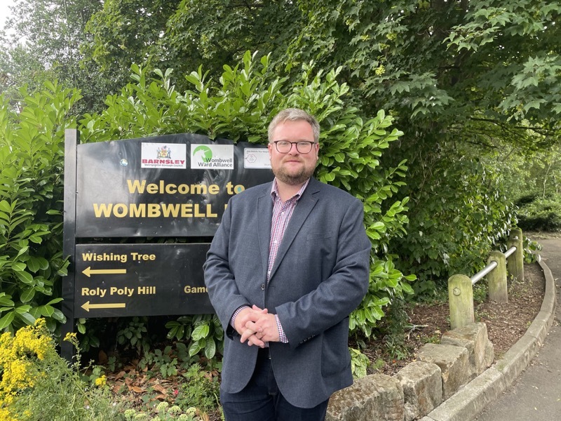 INVESTMENT: Coun James Higginbottom, who revealed the park improvement plan this week.